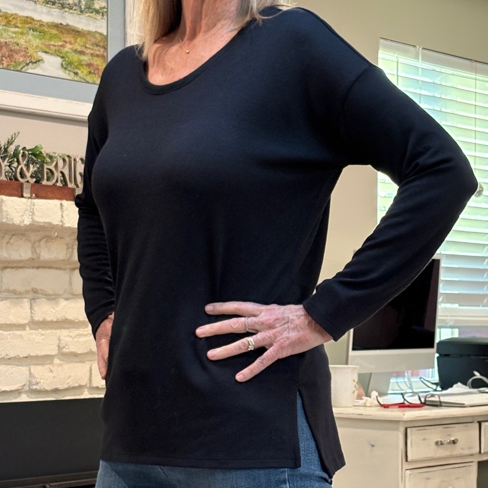 Black Women's Sweater Top
